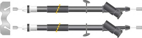 MGA CF5794 Cable, parking brake
